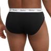Hanes Mens Originals Stretch Cotton Pack, Moisture-wicking Underwear For Men, Briefs, Black/Concrete Heather/Camo, Small US view 2