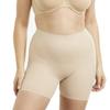 TC, Women's, Sleek Essentials Shaping Mid-Thigh Shorts, Warm Beige, XX-Large view 1