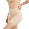 TC, Women's, Sleek Essentials Shaping Mid-Thigh Shorts, Warm Beige, XX-Large view 2