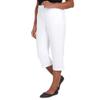 Alfred Dunner Women's Split Star Capri Size 20 White view 3