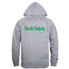 W Republic University of North Dakota Fighting Hawks Script Fleece Hoodie Sweatshirts - Heather Grey, Small view 1