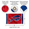 WinCraft Buffalo Bills Red Banner and Tapestry Wall Tack Pads view 3