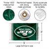 New York Jets Wordmark Banner and Tapestry Wall Tack Pads view 3