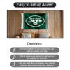 New York Jets Wordmark Banner and Tapestry Wall Tack Pads view 4