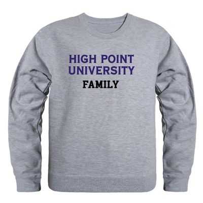 W Republic High Point University Panthers Family Fleece Crewneck Sweatshirt - Heather Grey, XX-Large