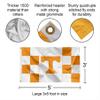 College Flags & Banners Co. Tennessee Volunteers Checkered Banner and Tapestry Wall Tack Pads view 3