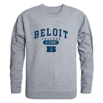 W Republic Beloit College Buccaneers Alumni Crewneck Sweatshirt Heather Grey Medium