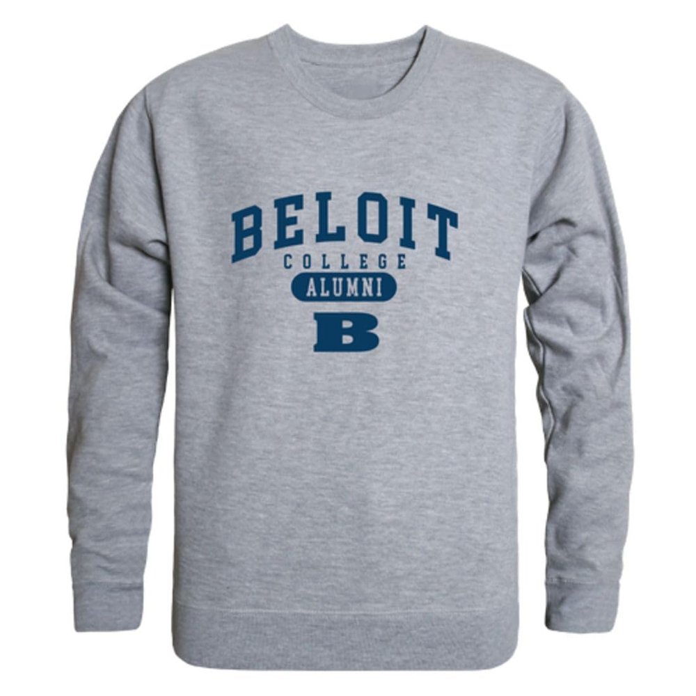W Republic Beloit College Buccaneers Alumni Crewneck Sweatshirt Heather Grey Medium