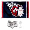 Cleveland Baseball Winged G Banner and Tapestry Wall Tack Pads view 1