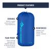 Sea to Summit Lightweight Stuff Sack, Durable Outdoor and Travel Storage, 3 Liter, Surf Blue view 4