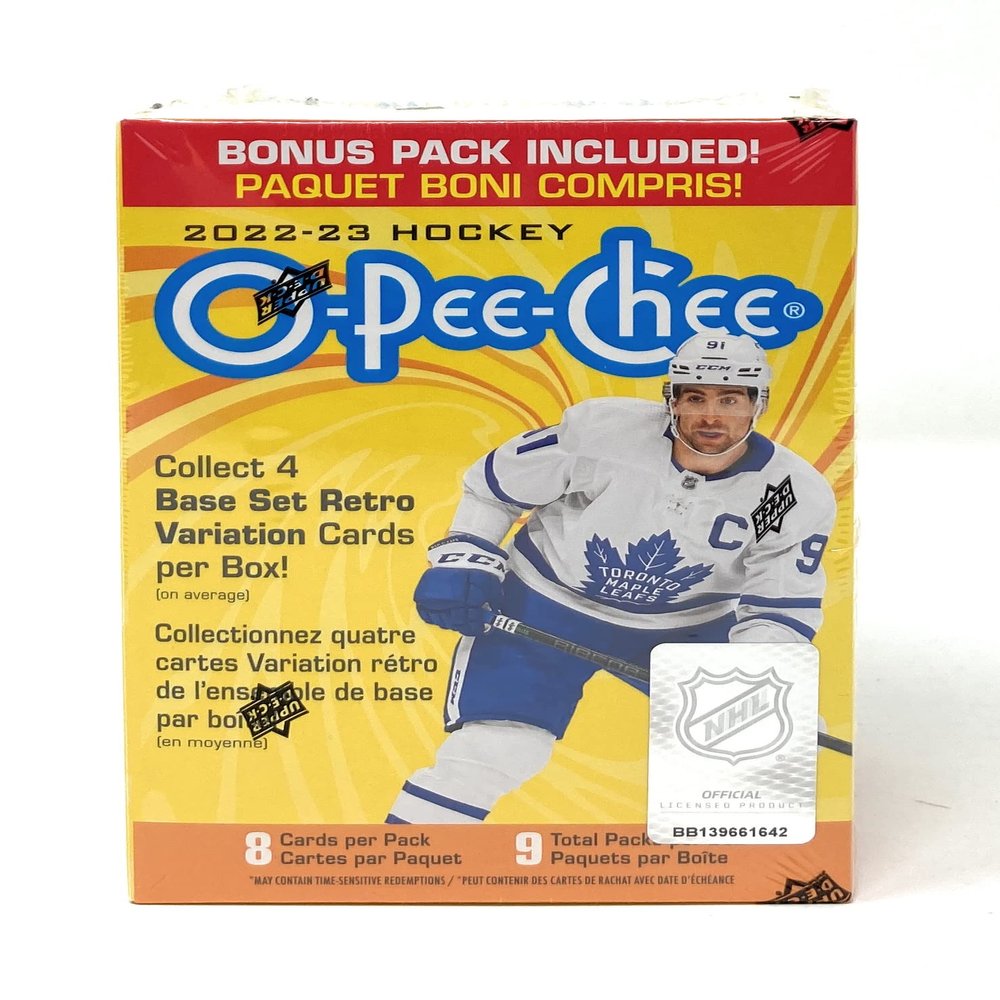 2022-23 Upper Deck O-Pee-Chee Hockey Blaster Box