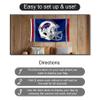 Buffalo Bills Helmet Banner and Tapestry Wall Tack Pads view 4