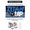 Tennessee Titans Titan Up Banner and Tapestry Wall Tack Pads view 2