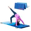 Antsy Pants Tumbling Mat  Gymnastics Mat, Easy to Clean Gym Mat, Sturdy, Foldable Tumbling Mat for Kids, Padded, Lightweight, Portable, Carrying Handle, Gymnastics Equipment for Activity Play view 1