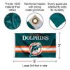 Miami Dolphins Throwback Retro Vintage Banner and Tapestry Wall Tack Pads view 3