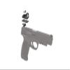 Crimson Trace CT-1520 Dovetail Mounting Combo Kit with Micro Red Dot Sight Included, Compatible with S&W M&P and Glock view 2