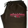 CornBorn Miami Sweatpants - Premium Fleece Hawk Head 3-Stripe - Black - 4X view 2