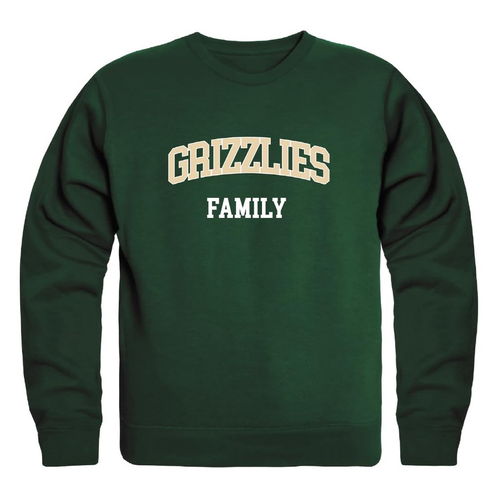 W Republic Georgia Gwinnett College Grizzlies Family Fleece Crewneck Sweatshirt - Forest Green, X-Large