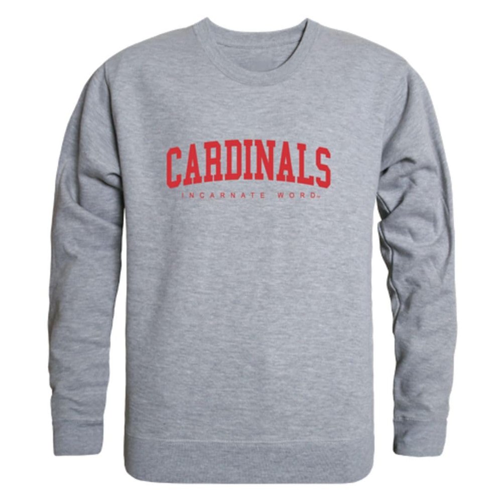 W Republic University of the Incarnate Word Cardinals Game Day Crewneck Sweatshirt Heather Grey XX-Large