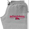 CornBorn Miami Sweatpants - Premium Fleece Hawk Head 3-Stripe - Gray - 4X view 2