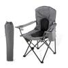 ARROWHEAD OUTDOOR Portable Folding Camping Quad Chair w/ 4-Can Cooler, Cup-Holder, Heavy-Duty Carrying Bag w/Easy Carry Shoulder Strap, Padded Armrests, Supports up to 330lbs, USA-Based Support view 1