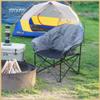 ARROWHEAD OUTDOOR Oversized Heavy-Duty Club Folding Camping Chair with Pocket, Cup Holder, Portable, Padded, Moon, Round, Saucer, Supports 330lbs, Carrying Bag view 2