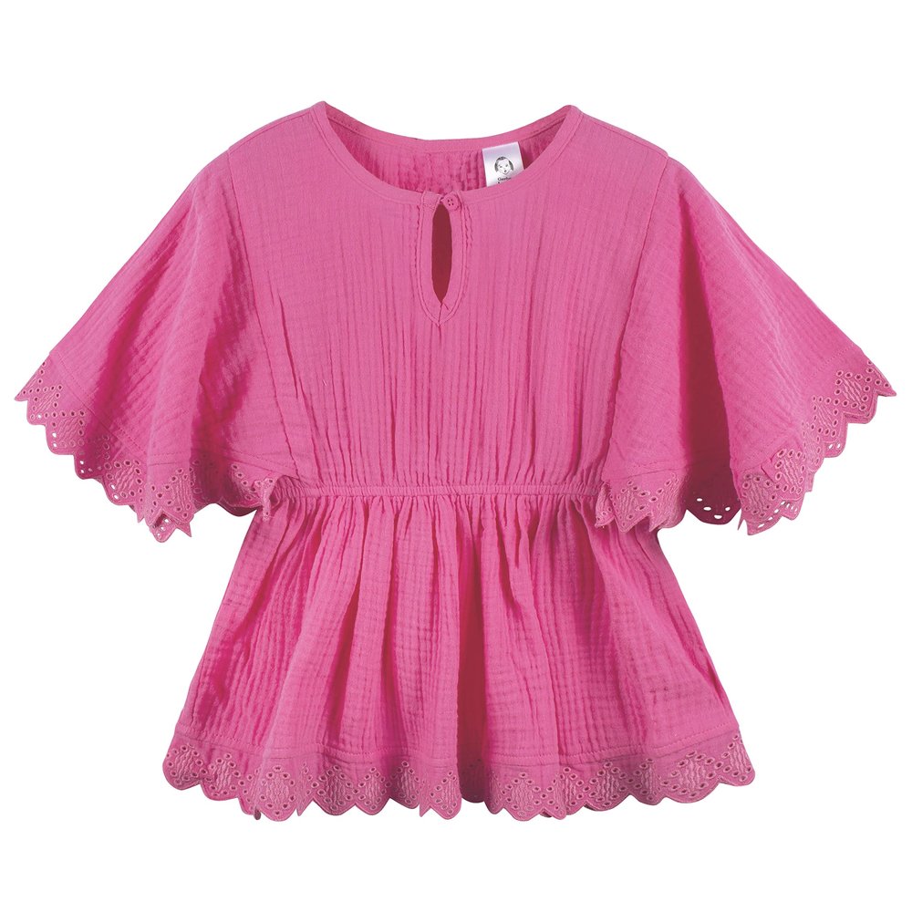 Gerber Baby Girls Toddler Kaftan Swimwear Cover Up, Pink, 6-9 Months US