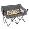 ARROWHEAD OUTDOOR Portable Folding Double Duo Camping Chair Loveseat w/ 2 Cup & Wine Glass Holder, Carrying Bag, Supports up to 500lbs view 1