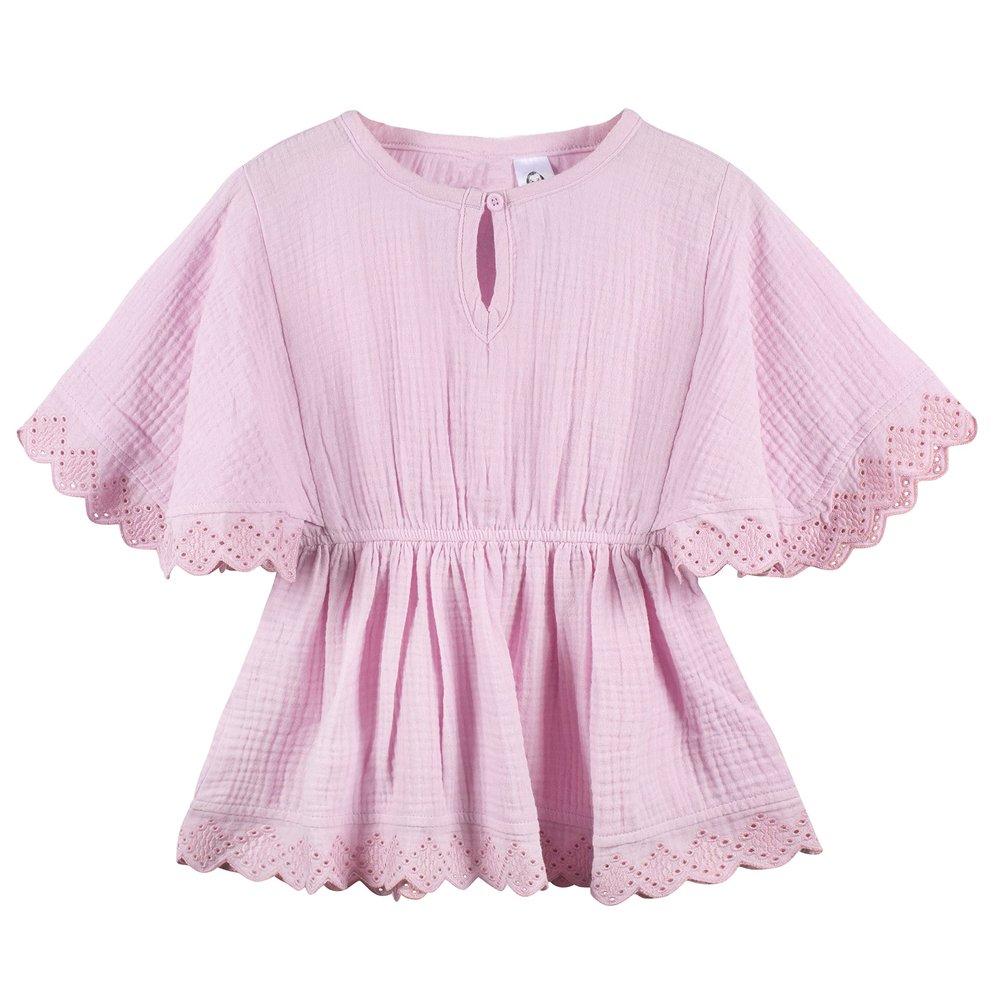 Gerber Baby Girls Toddler Kaftan Swimwear Cover Up, Light Pink, 6-9 Months US