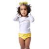 Gerber Unisex Baby Toddler UPF 50+ Long Sleeve Rashguard Swim Rash Guard Shirt, Blue, 6-9 Months US view 2