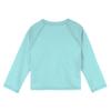 Gerber Unisex Baby Toddler UPF 50+ Long Sleeve Rashguard Swim Rash Guard Shirt, Aqua, 6-9 Months US view 3