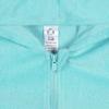 Gerber Baby Girls Toddler Zipper Hoodie Terry Swimsuit Swimwear Cover Up, Aqua, 4T US view 3