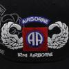 82nd Airborne Division Jump Wings hat Embroider Baseball Cap hat Adjustable Cap Dad Hat Navy view 4