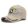 82nd Airborne Division Jump Wings hat Embroider Baseball Cap hat Adjustable Cap Dad Hat view 1