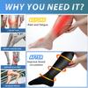 Aoliks Plus Size Compression Socks for Women & Men,Wide Calf Support Socks for Running Hiking(XXL) view 2