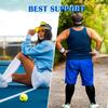 Aoliks Plus Size Compression Socks for Women & Men,Wide Calf Support Socks for Running Hiking(XXL) view 3