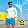 NORTHYARD Men's Sun Shirts Long Sleeve UPF 50+ Swim Running Fishing Hiking view 3