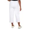 Alfred Dunner Women's Nautical Wide Leg Pant Size 16 White view 2