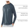 NORTHYARD Men's Sun Shirts Long Sleeve UPF 50+ Swim Running Fishing Hiking view 4