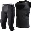 COOLOMG Youth Football Padded Shirts+Youth Football Padded Leggings Size XL view 1
