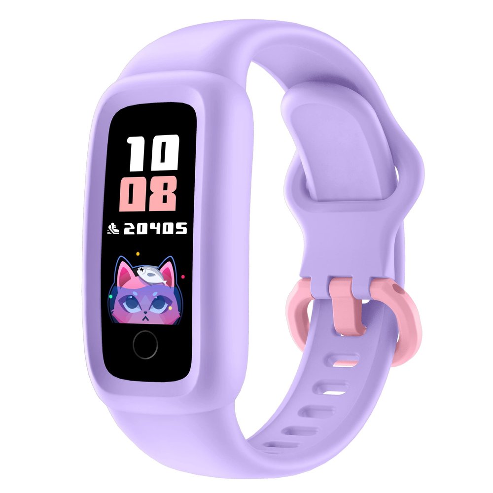 BIGGERFIVE Vigor 2 Kids Fitness Tracker Watch for Girls Boys Ages 5-12, IP68 Waterproof, Activity Tracker, Pedometer, Heart Rate Sleep Monitor, Calorie Step Counter Watch