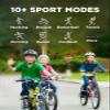 BIGGERFIVE Vigor 2 Kids Fitness Tracker Watch for Girls Boys Ages 5-12, IP68 Waterproof, Activity Tracker, Pedometer, Heart Rate Sleep Monitor, Calorie Step Counter Watch view 3