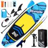 Marcello Paddle Board, Ultra-Light 106 x 33 x 6 Inflatable Paddle Board with Backpack, Pump, Non Slip Mat, Phone Case and Repair Kit for Youth Adults (Simplicity(with Waterproof Bag)) view 1