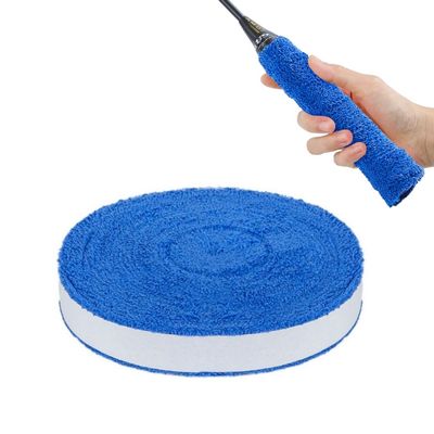 16.4ft Tennis Racket Towel Grip Tape Self-Adhesion Plush Absorbent Towel Racket Overgrip Anti-Skid Badminton Racquet Grip Tape Thicken Sweatband Racquet Racket Over Grip Wrap for Racquetball Baseball