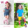 Girls Soccer Socks Girls Softball Socks for Girls Youth Soccer Socks Toddler Soccer Socks Kids 4-6 Kids Soccer Socks view 2