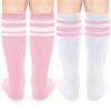Girls' Pink Toddler & Youth Soccer & Softball Socks view 2