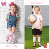 Girls' Pink Toddler & Youth Soccer & Softball Socks view 3