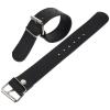 Wicker Basket Replacement Straps, Quick Release Bike Bicycle Basket Leather Replacement Straps Adjustable Basket Belts for Bikes Scooters Decor, Black view 1