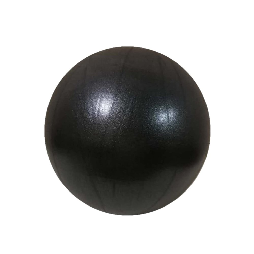 DAMAJI Small Pilates Ball, Therapy Ball, Mini Workout Ball, Core Ball, 9 Inch Small Exercise Ball, Mini Bender Ball, Pilates, Yoga, Workout, Core Training and Physical Therapy, Improves Balance,Black