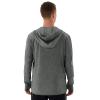Corna Men's UPF 50+ UV Full Zip Sun Protection Hoodie Jacket with Thumb Holes Cooling Lightweight Fishing Hiking Cooling ShirtsDark Gray,M view 2